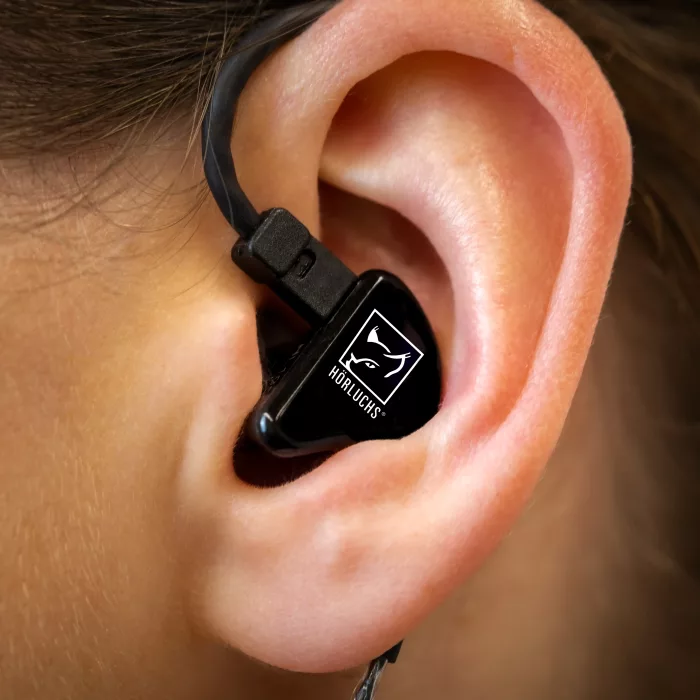 HL1 Gaming In-Ears im Ohr